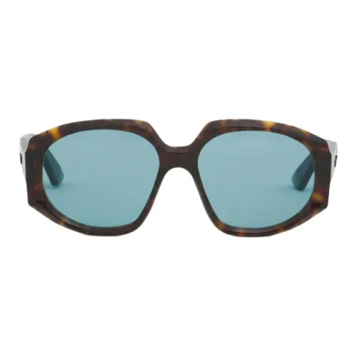 MARNI Ацетат Нерегулярная форма Солнцезащитные очки Унисекс Гаванский Табак