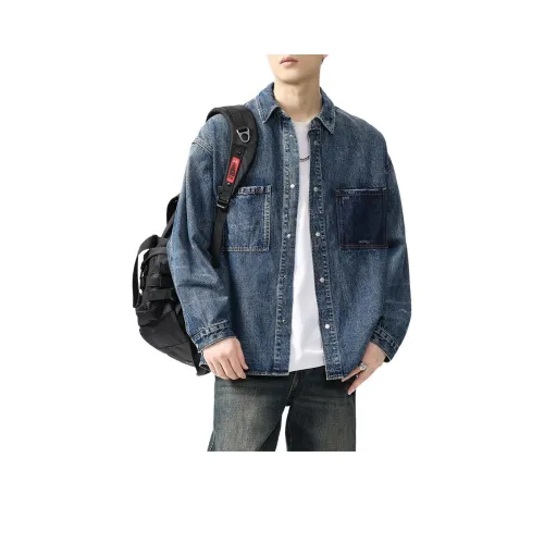 ZENGZHI Рубашка Свободный крой Прямой крой Унисекс