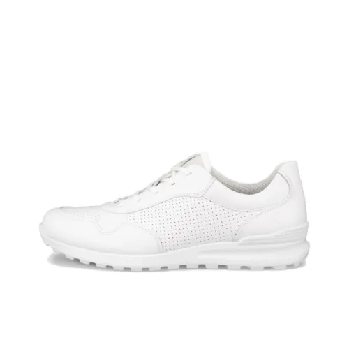 Ecco CS25 Low Топ Повседневная обувь Мужская Белая