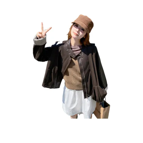 JOEM Женские кожаные куртки