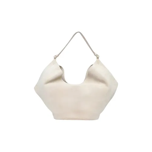 KHAITE Одиночная ручка сумка среднего размера женский белый