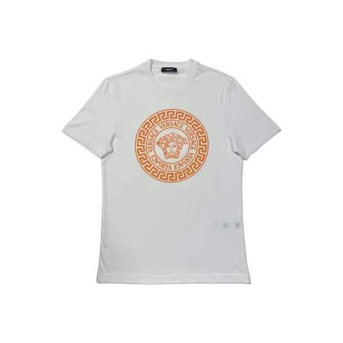 VERSACE Белые Мужские T-рубашки