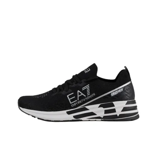 EMPORIO ARMANI EA7 Низкий топ Повседневная обувь Унисекс Черный