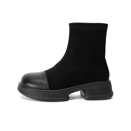 JOSINY Ботильоны Черные Женские