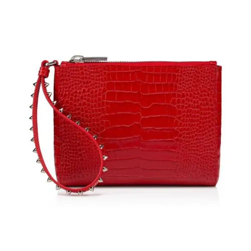 CL Телячья кожа Клатч Мини Женский Красный