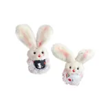 Фартук Длинноухий Кролик CP[Черный+Белый]