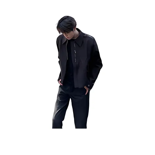 RENBEN1986 Черный Унисекс Куртки