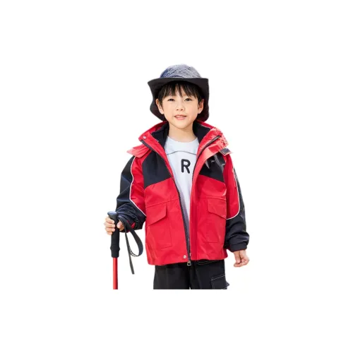 Aisina Инфракрасная Красная Куртка с Флисовой Подкладкой Лайнера Унисекс Ветровка