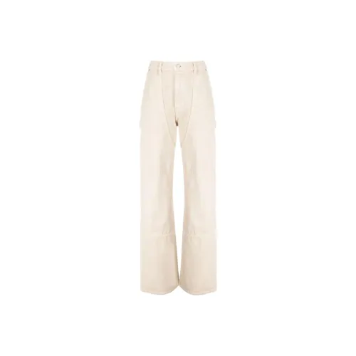 Helmut Lang Джинсы Женские Айвори