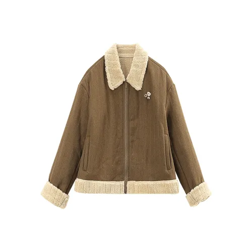 A paradise for awakening Бархат Feel Пальто Женские