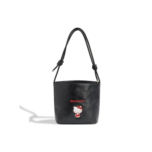 Sanrio Hello Kitty PU (полиуретан) Сумка Стандартная Женская Черная