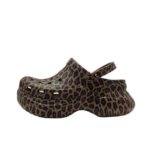 Crocs Bae Животные Clog SLd Сабо Женские Коричневый