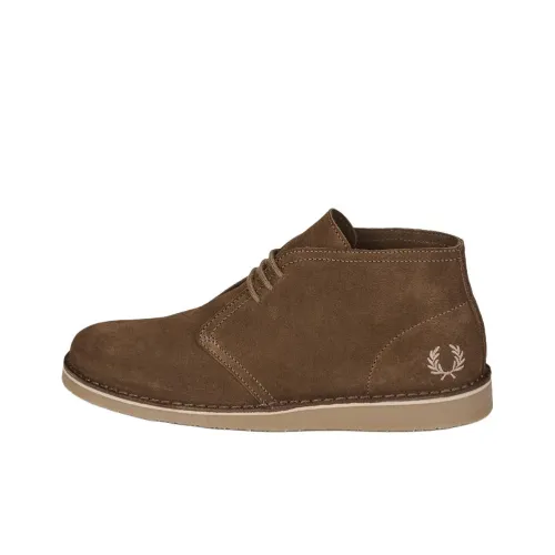 FRED PERRY Hawley Ботильоны Мужские Коричневые