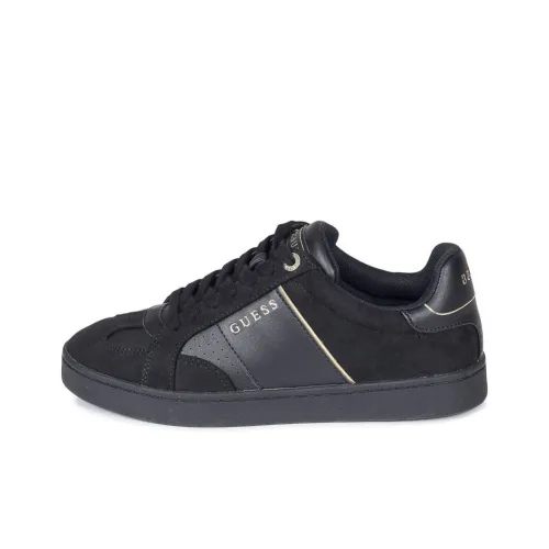 GUESS Низкие Кроссовки для скейтбординга Женские Черные