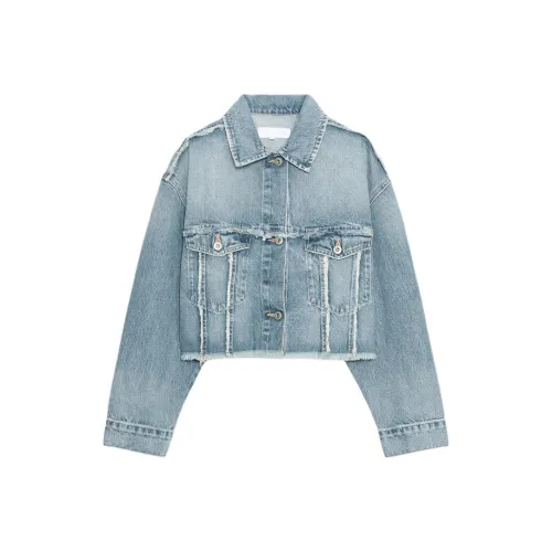 ZARA Trf Blue Women's Denim Jackets
