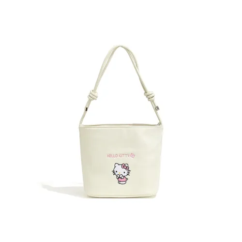 Sanrio Hello Kitty PU (полиуретан) Сумка Стандартная Женская Экрю