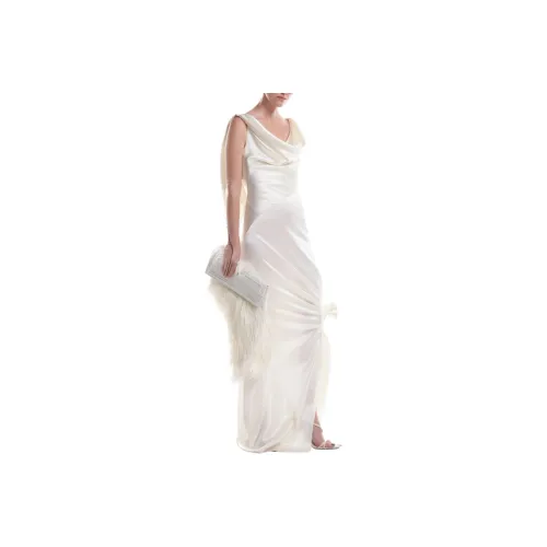 DATT Белый Женские Вечерние Платья