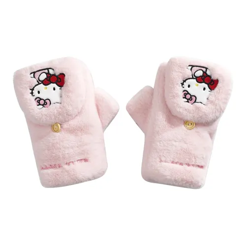 Санрио Полиэстер Трикотаж Перчатки Унисекс