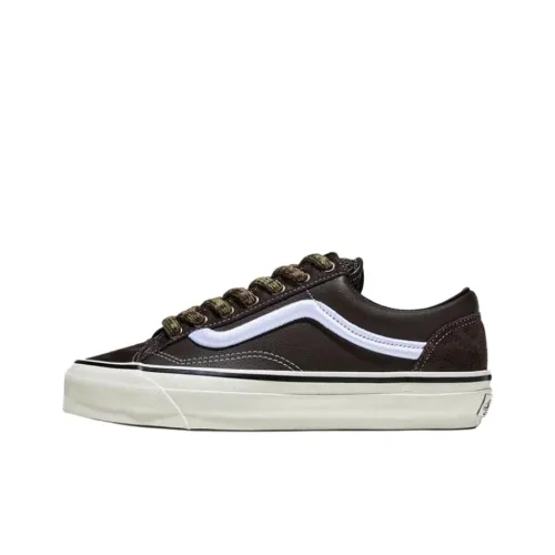Vans Old Skool 36 Скейтборд Кроссовки Мужские Коричневые