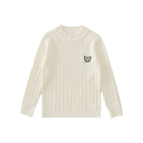 Brilliant Свитер Осенний Зимний Абрикосовый Детский