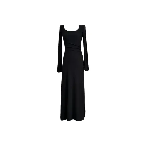 Udon House Длинное платье с длинными рукавами женское