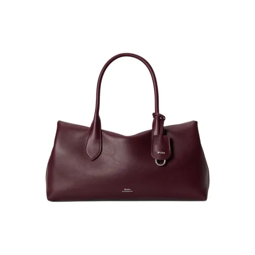 Polo Ralph Lauren Кожа Сумка Женская Бордовая