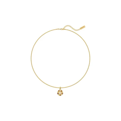 Mouhooland 925 стерлинговое серебро покрытие 18К золотом ожерелья унисекс