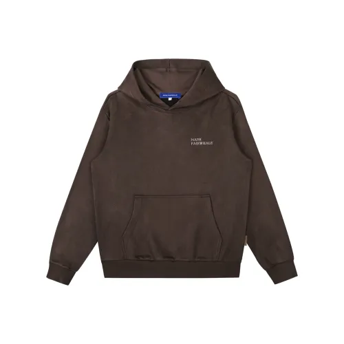 FAIRWHALE Красный Коричневый Мужской Свитшот