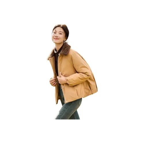 Mo Han Yi Mei Хлопковый пуховик женский