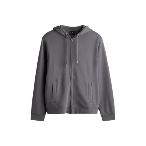 H M Темно-серый мужской свитшот