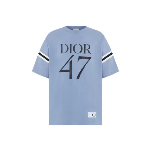 DIOR Мужские синие T-рубашки