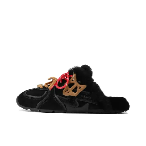 Naked Wolfe Домашние тапочки Женские Черные