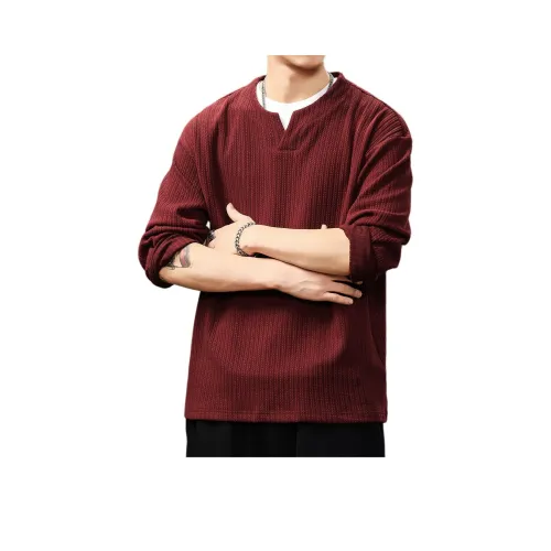 GUISE Весенний и Осенний T-Рубашка Свободного кроя Унисекс