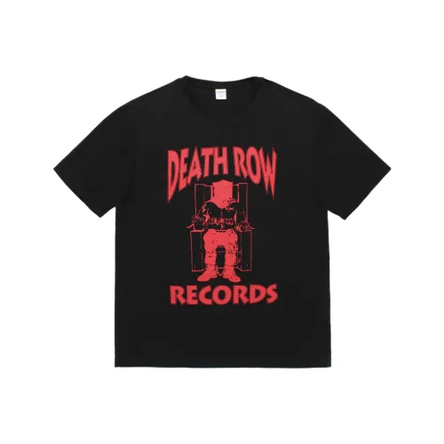 WACKO MARIA DEATH ROW RECORDS Коллаборация FW25 Промытый Тяжёлый вес T Рубашка T Рубашка Унисекс