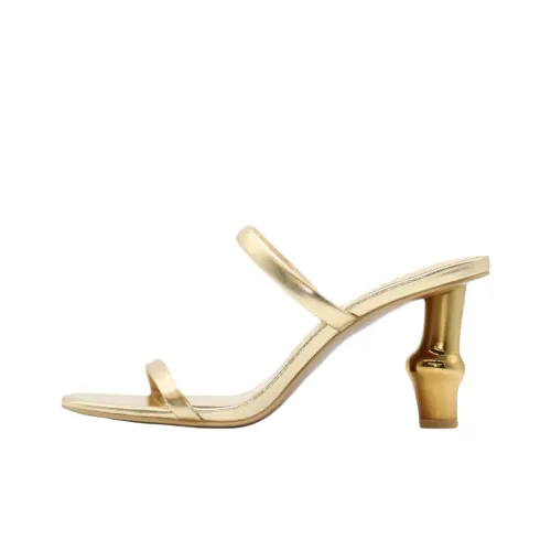 CULT GAIA Слипоны 8 см Женские Золотые