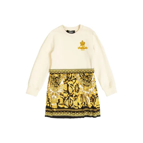 VERSACE Экрю Kids Платья