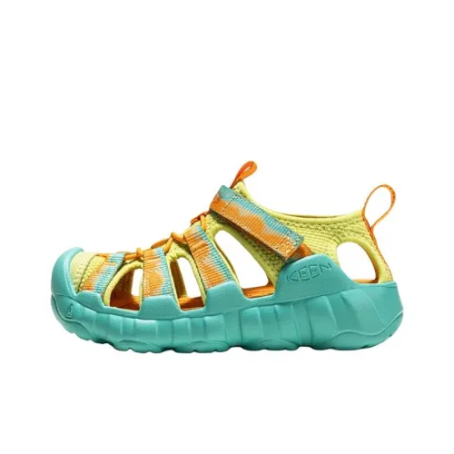 KEEN HYPERPORT H2 противоскользящие устойчивые к истиранию низкий топ детские сандалии желтые для подростков