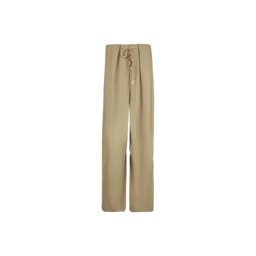 Valeria Obbaco Повседневные брюки Унисекс Хаки
