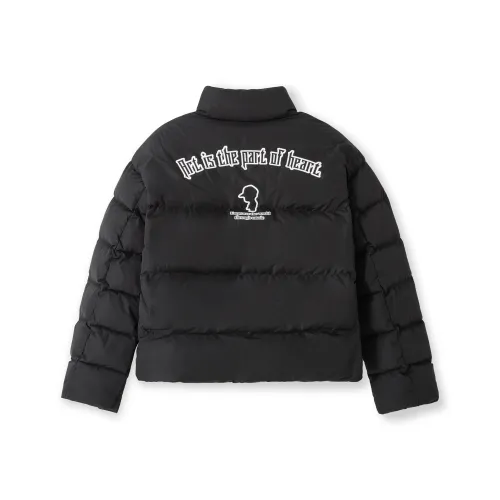 CHOUCHOUS Down Jacket Unisex Black