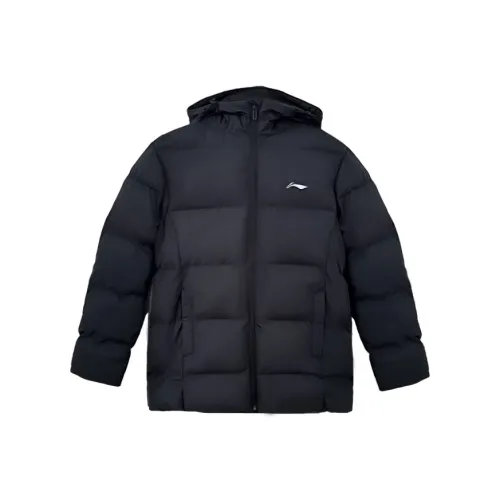 Лайнер 2025 Winter Пуховик Унисекс Черный