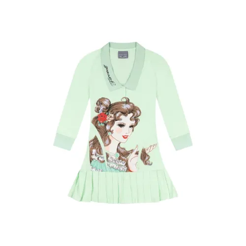 Ashley Williams FW25 Длинное платье с длинными рукавами женское