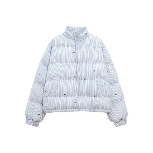 IWZI Синий Женские пуховики