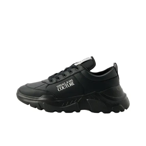 VERSACE JEANS COUTURE Низкий топ повседневный мужской черный