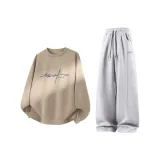 [2 Штуки] Песочный цвет (MA Freehand Flowing Years) + Конопля серый (MA Pen End Свет и Тень брюки, этикетка)