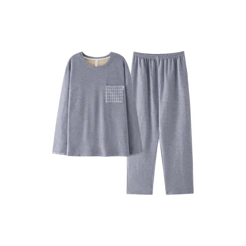 Shivs Домашний Комплект Мужской Серый Синий