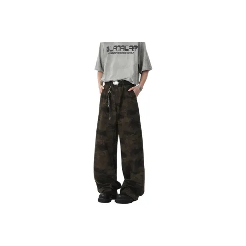 BAOZAN Jungle Camouflage Unisex Casual Pants BAOZAN Джунгли Камуфляж Унисекс Повседневные Штаны