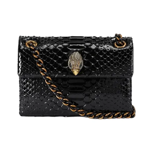 Kurt Geiger London Kensington Leather Сумка через плечо Мини Женская Черная