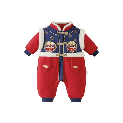 JELLYBABY Красный Малыш Комбинезоны Ползунки