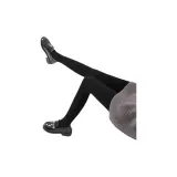 Носки с рисунком "Стопы" Матовый Черный