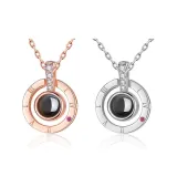 [100 Языков-Золотой+Серебряный]-Проецирующий 100 Языков ILOVEYOU